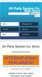 Mobile Screenshot of allpartysystem.com